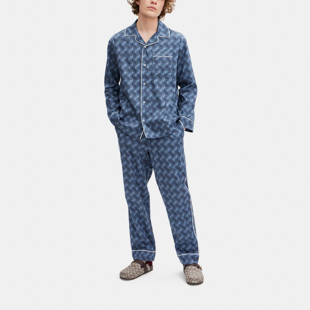 ERES Siesta Vacances striped cotton-poplin pajama shirt