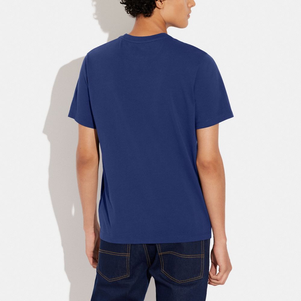 COACH®,Signature Rexy T Shirt In Organic Cotton,,Scale View