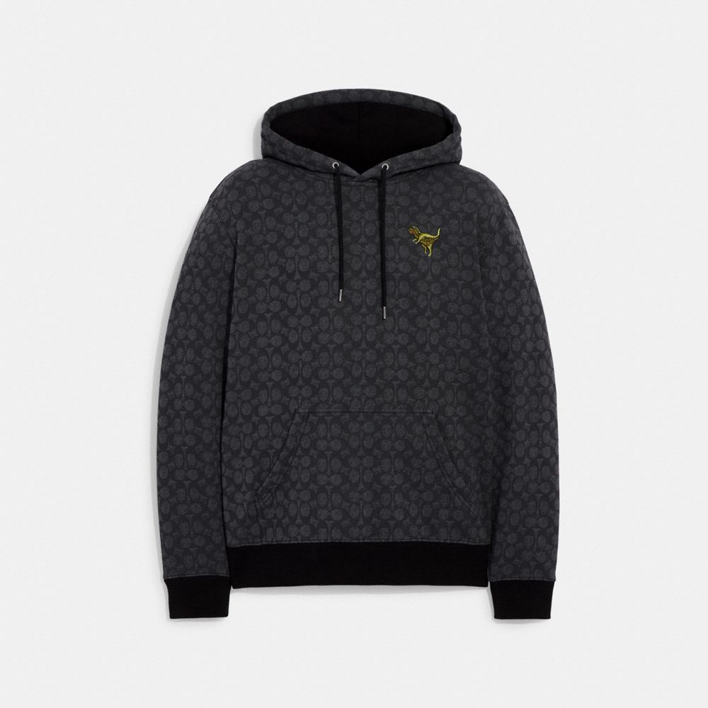 OVO Monogram Hoodie Black Men's - SS21 - US