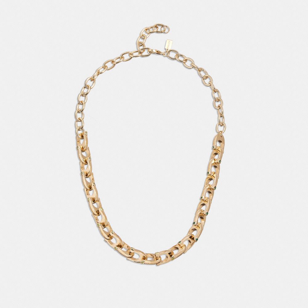 Collier à Gros Maillons De Chaîne Signature