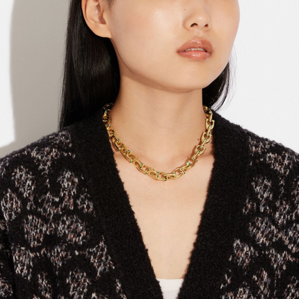 Chunky Signature Chain Link Necklace