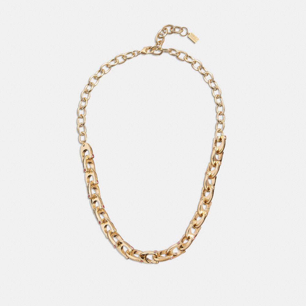 COACH® | Chunky Signature Chain Link Necklace