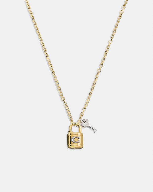 lock and key necklace