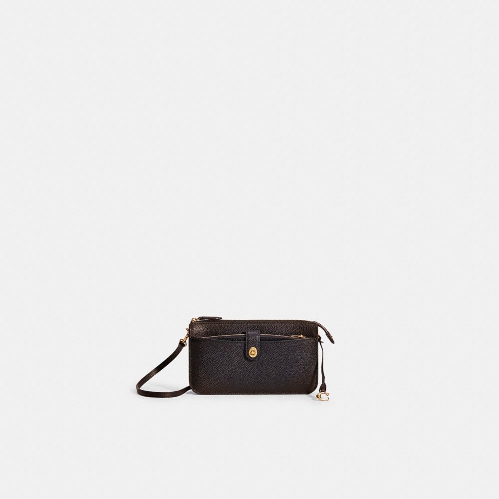 Coach pop up messenger black sale