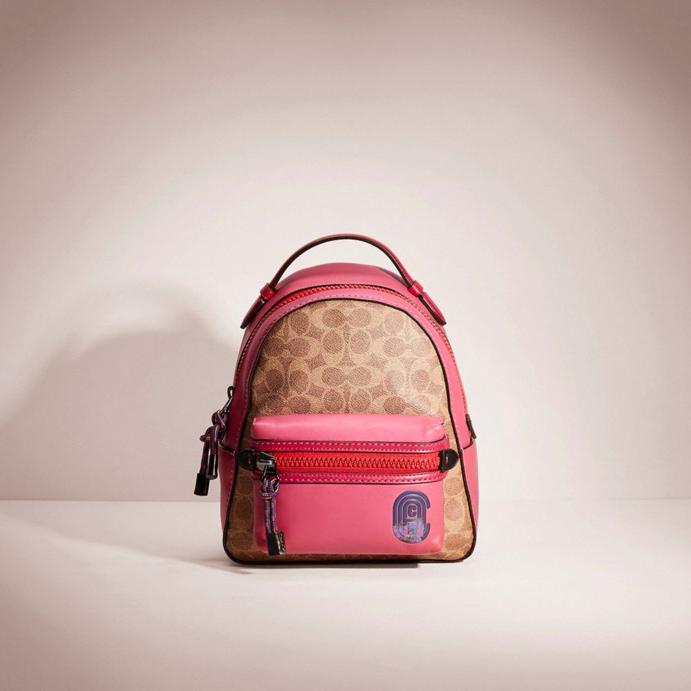 Coach campus backpack shop 23 in signature canvas