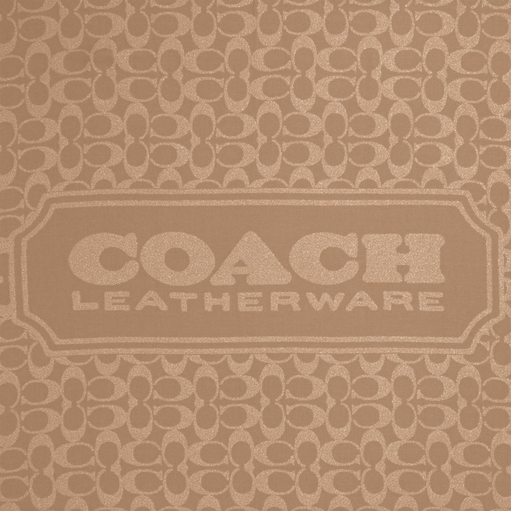 COACH®,Signature Shawl,,Closer View