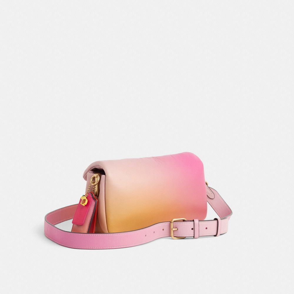 COACH®,Upcrafted Pillow Tabby Shoulder Bag 26 With Ombre,Multi Color,Angle View
