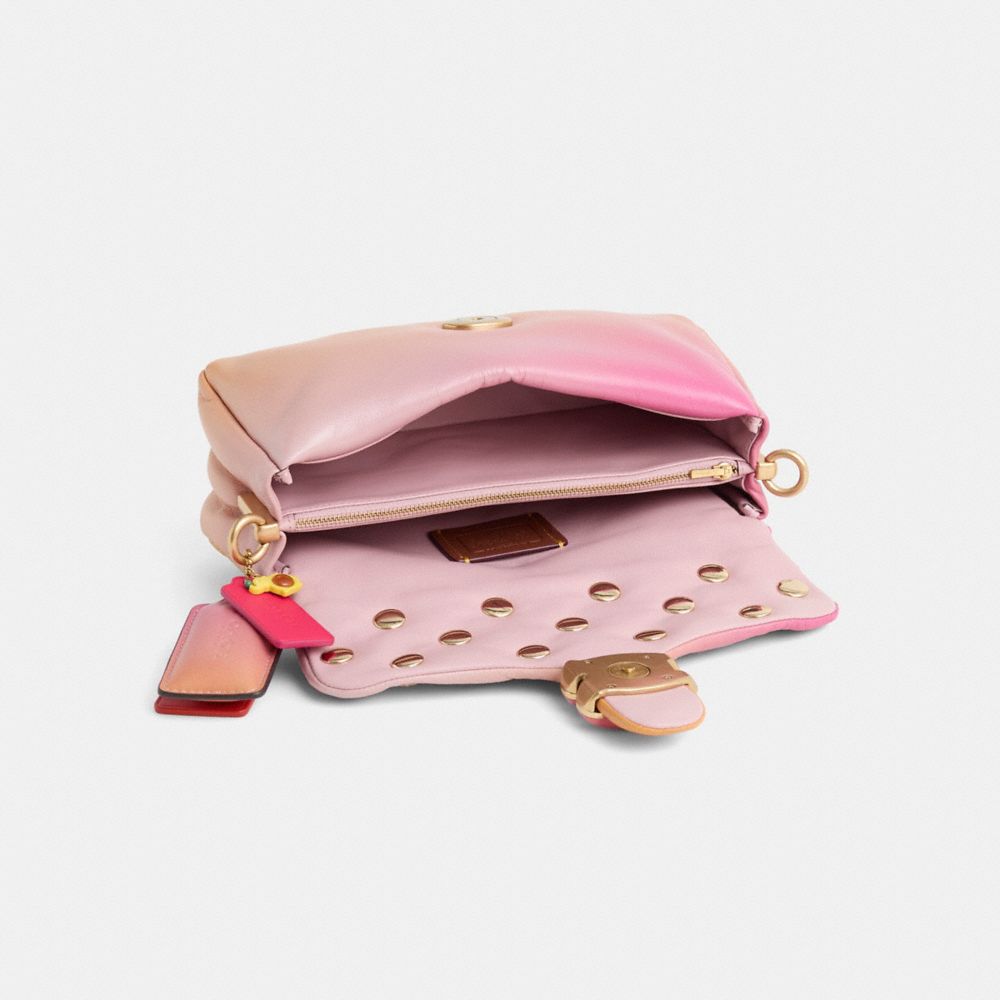 COACH®,Upcrafted Pillow Tabby Shoulder Bag 26 With Ombre,Multi Color,Inside View,Top View