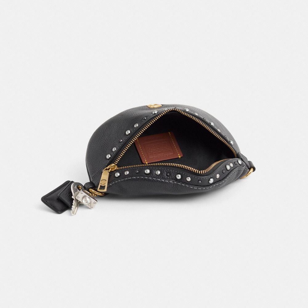 COACH®,Upcrafted Bethany Belt Bag,,Inside View,Top View