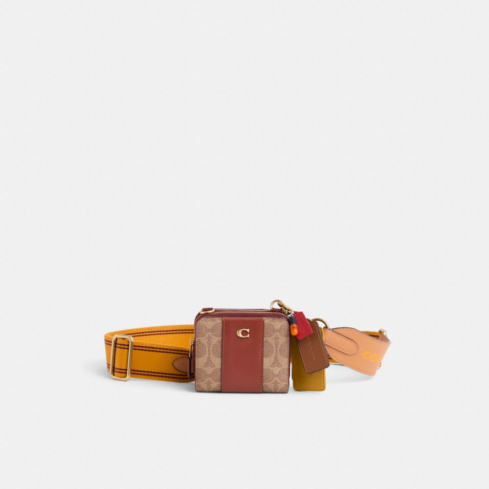 COACH UPCRAFTED DOUBLE UP CROSSBODY CREATION 