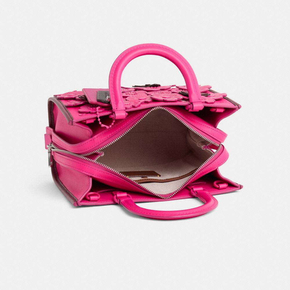 COACH®,Upcrafted Rogue Bag 25 With Tea Rose,,Inside View,Top View