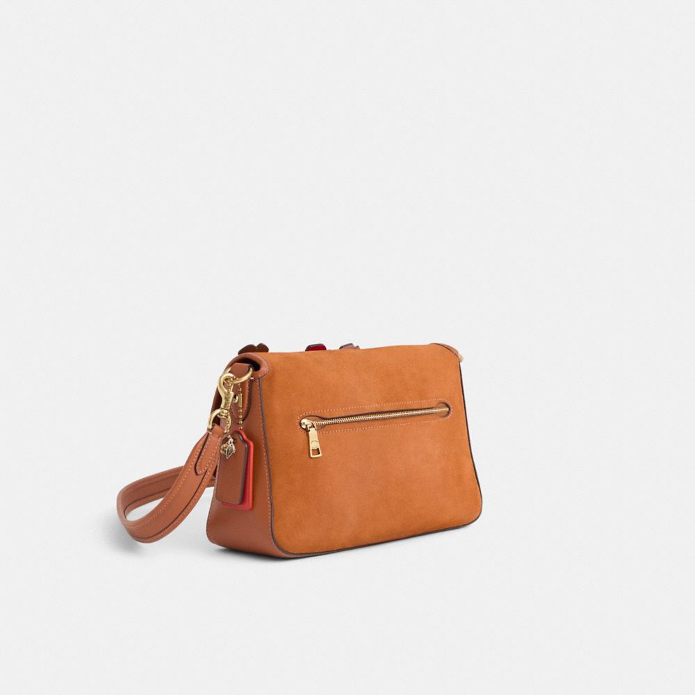 COACH®,Upcrafted Soft Tabby Shoulder Bag,,Angle View