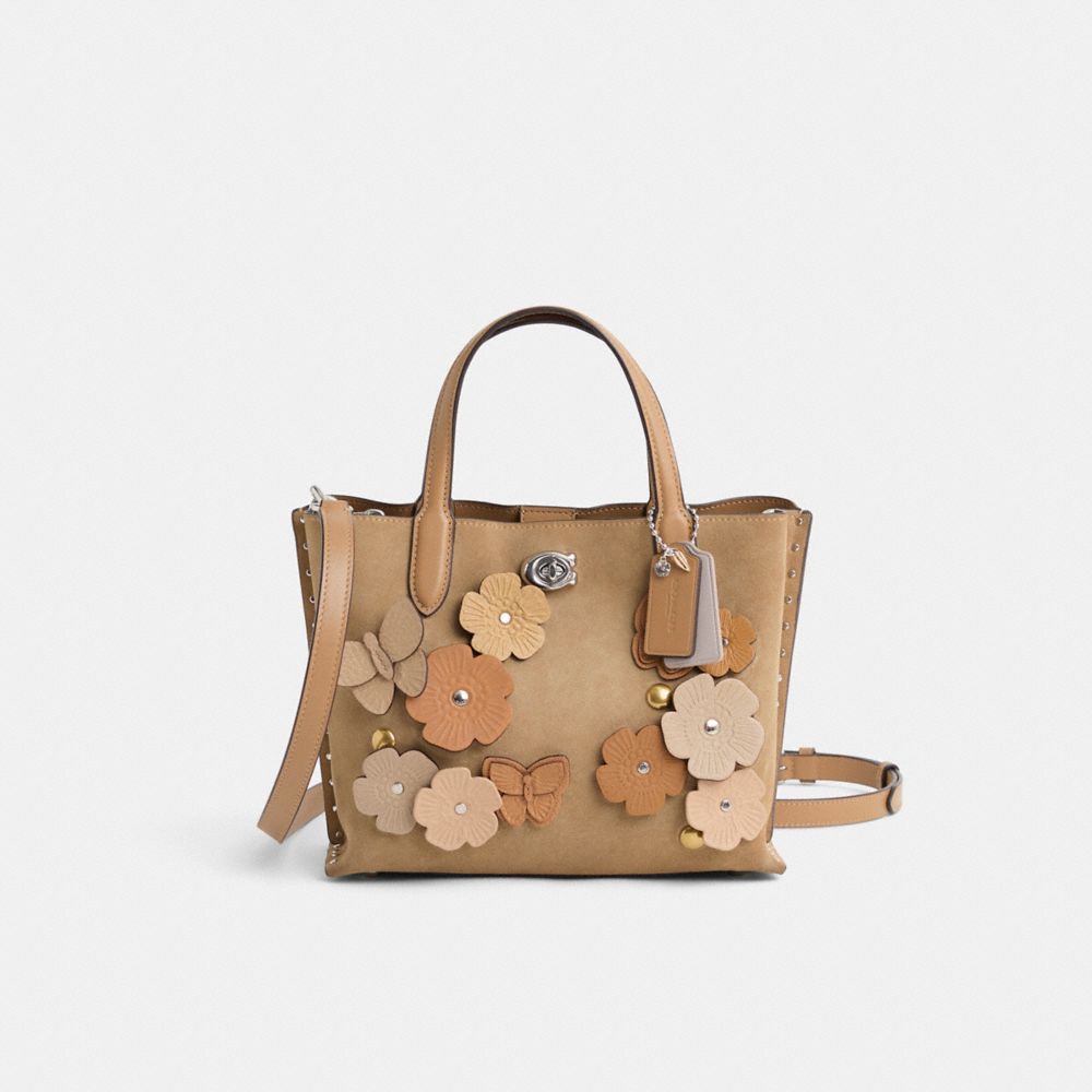 COACH®,Upcrafted Willow Tote 24,,Front View