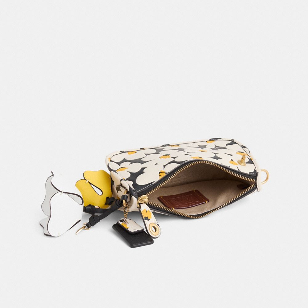 COACH®,Upcrafted Swinger Bag 20 With Floral Print,,Inside View,Top View