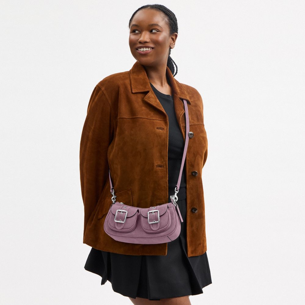 COACH®,Ashton Bag,Purple,Detail View