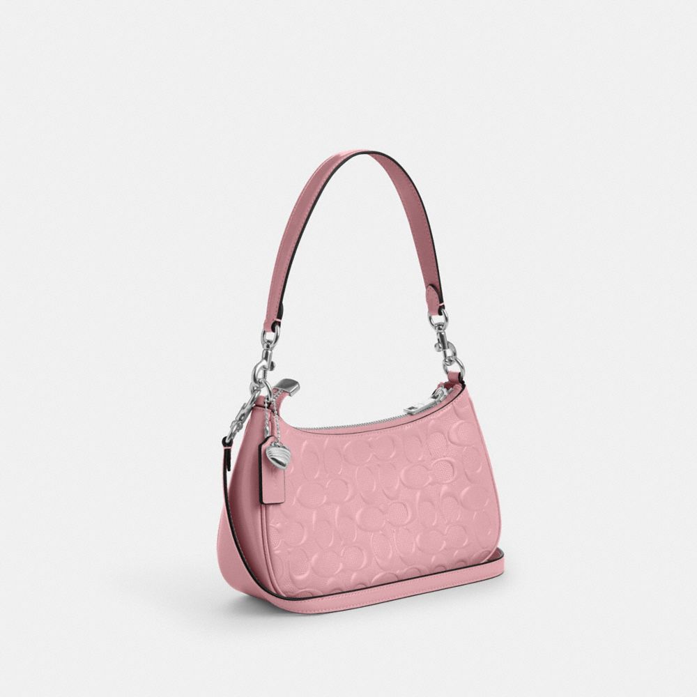 Teri Shoulder Bag In Signature Canvas With Charms | Bags | Coach