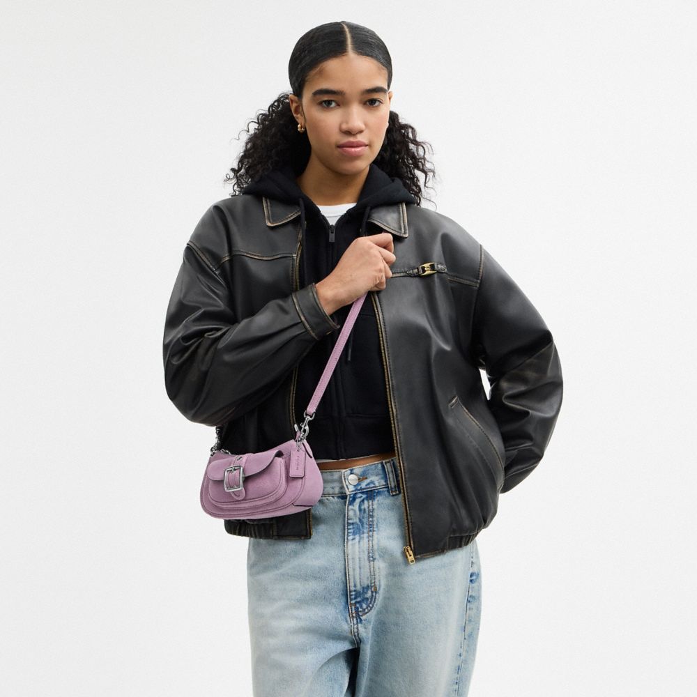 COACH®,Ashton Mini Shoulder Bag,Lavender