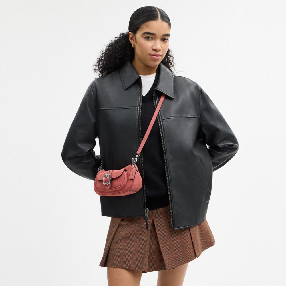 COACH®,Ashton Mini Shoulder Bag,Blush