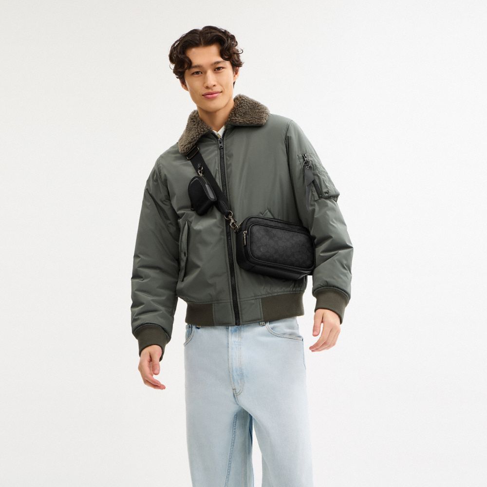 COACH®,Bronze Industriel/Anthracite/Noir,Detail View