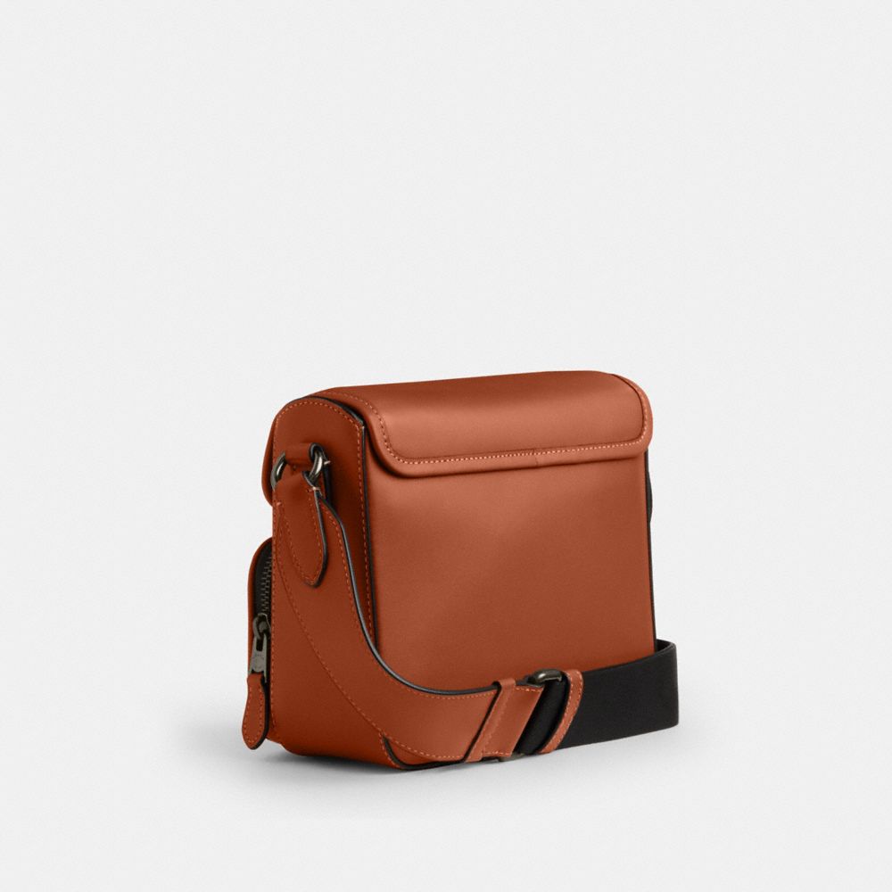 COACH®,Sullivan Flap Crossbody Bag,,Angle View