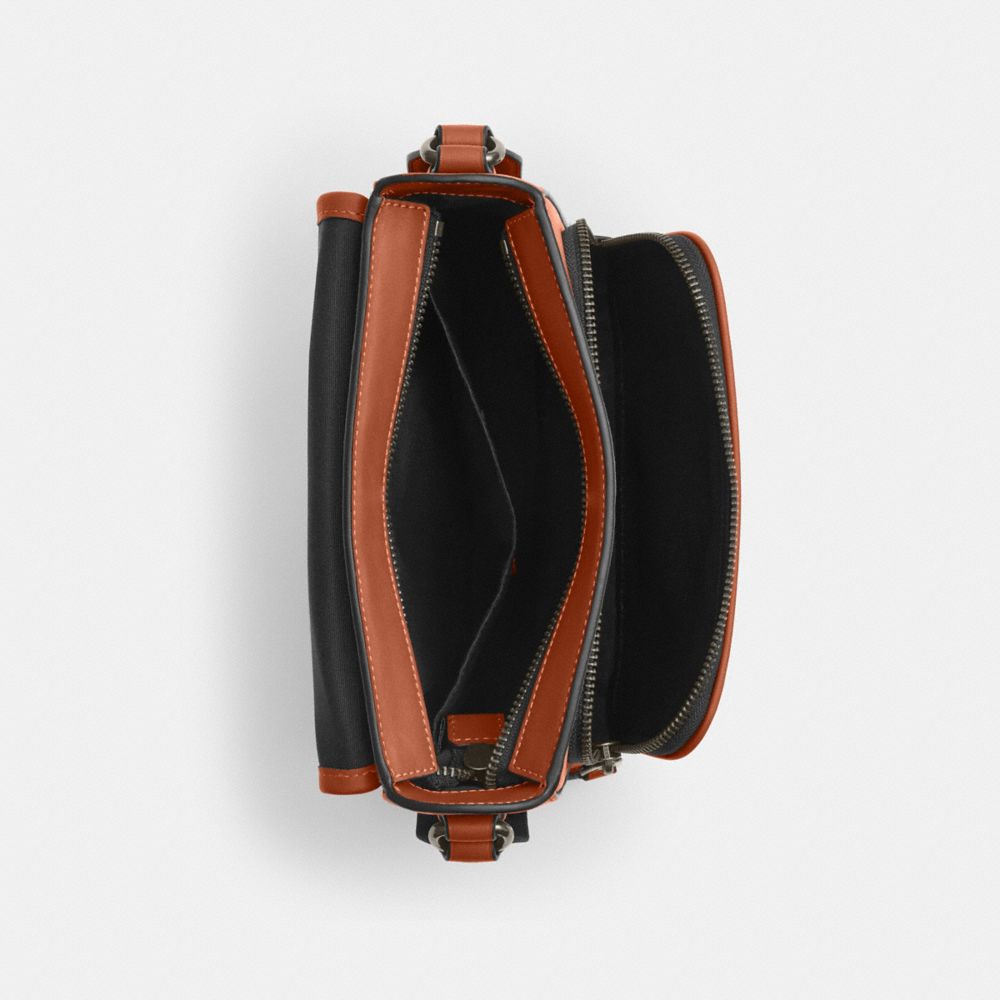 COACH®,サリバン フラップ クロスボディ バッグ,ﾀﾝ