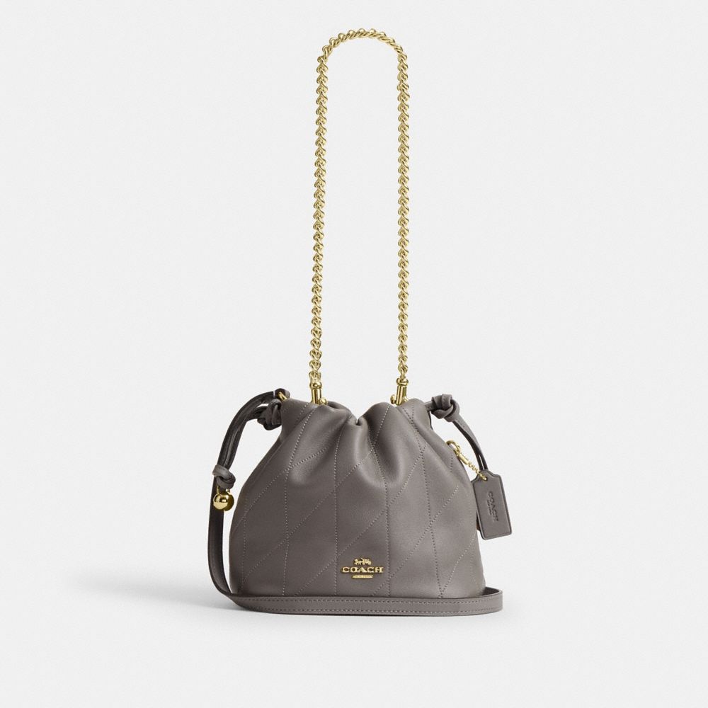 COACH® CH | Faye Mini Drawstring Bag With Quilting