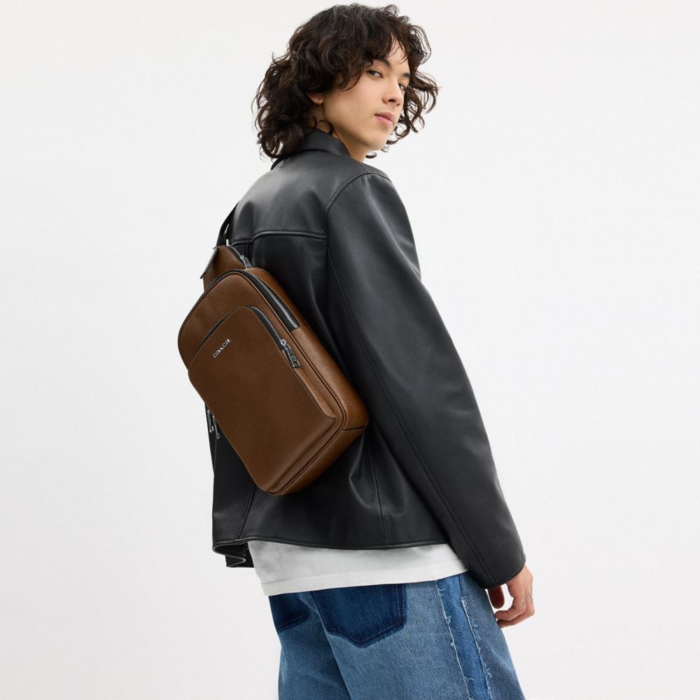 COACH®,Argent/Châtaigne,Detail View