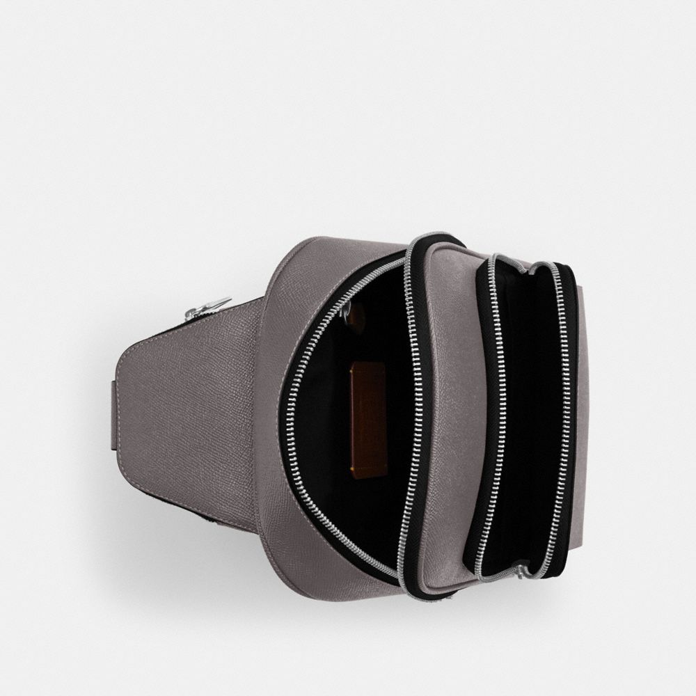 COACH®,Argent/Graphite,Inside View,Top View