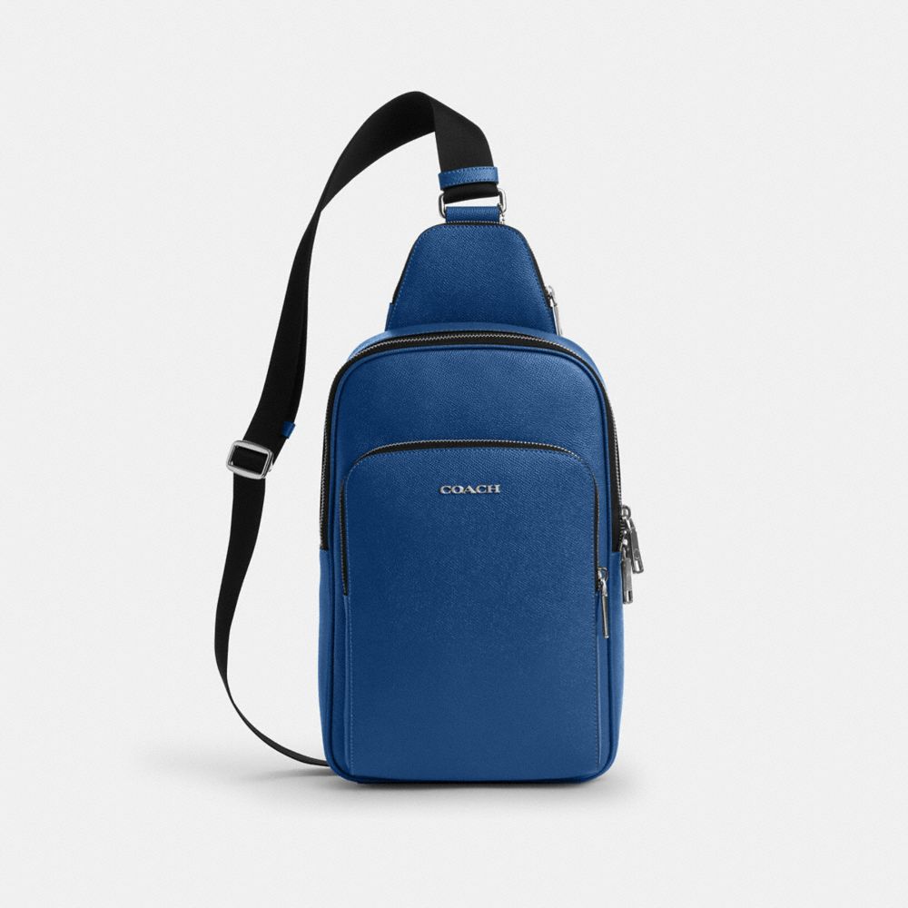 COACH®,イーサン パック,ｼﾙﾊﾞｰ/ﾄｩﾙｰ ﾌﾞﾙｰ