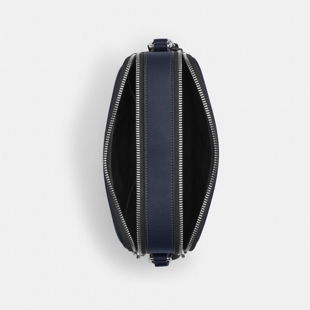 COACH®,Graham Crossbody Bag In Signature Camo Print,Multi Color,Inside View,Top View