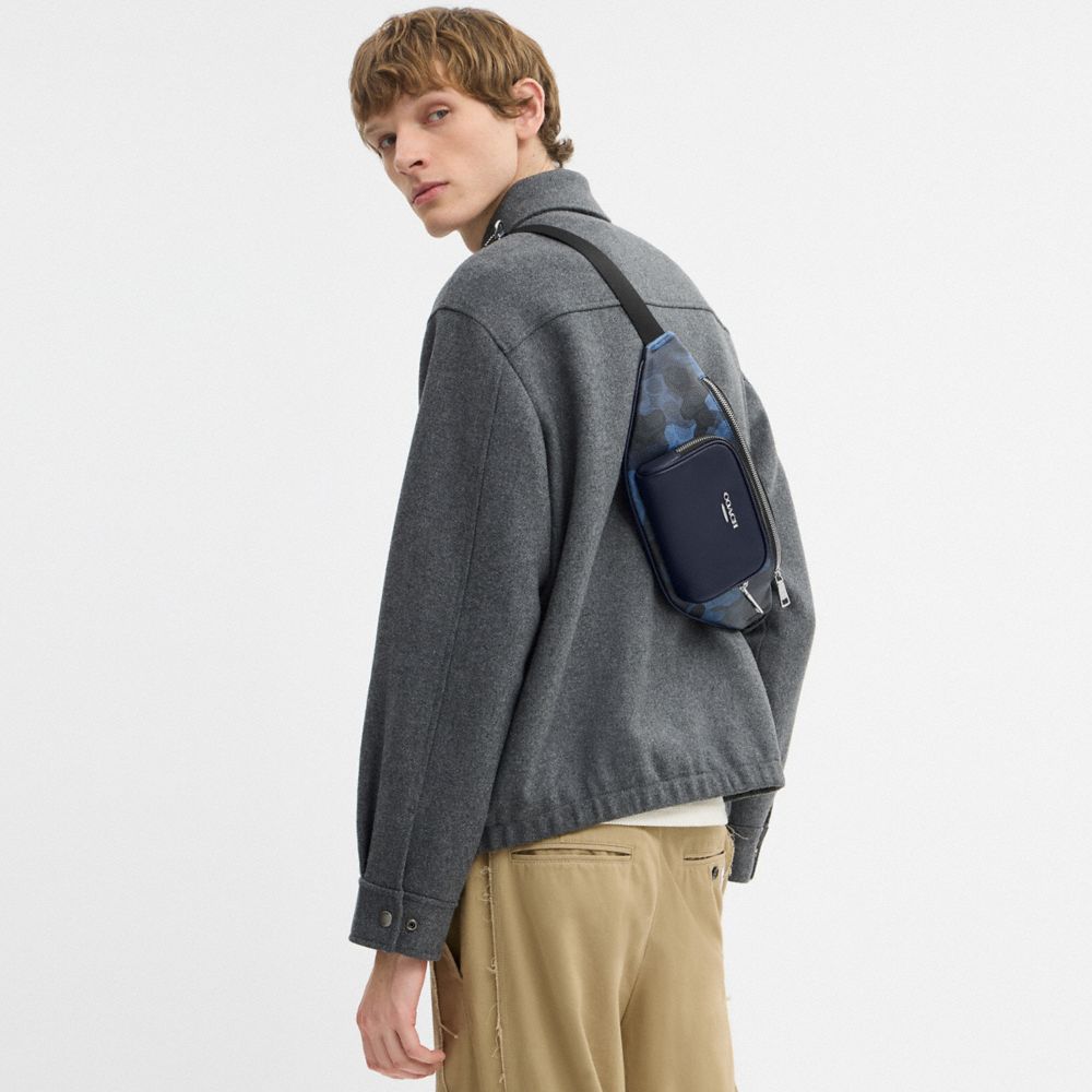 COACH®,Argent/Bleu Multi,Detail View