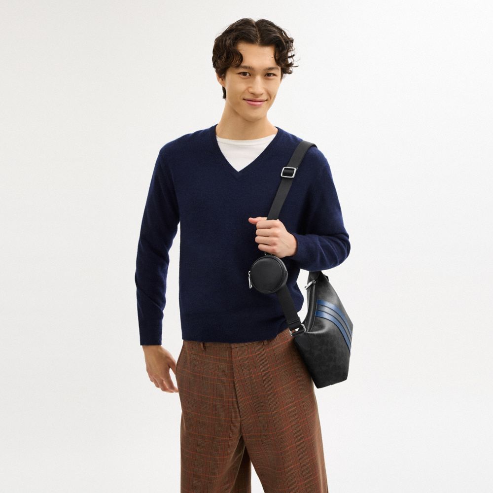 COACH®,Argenté/Noir Multi,Detail View