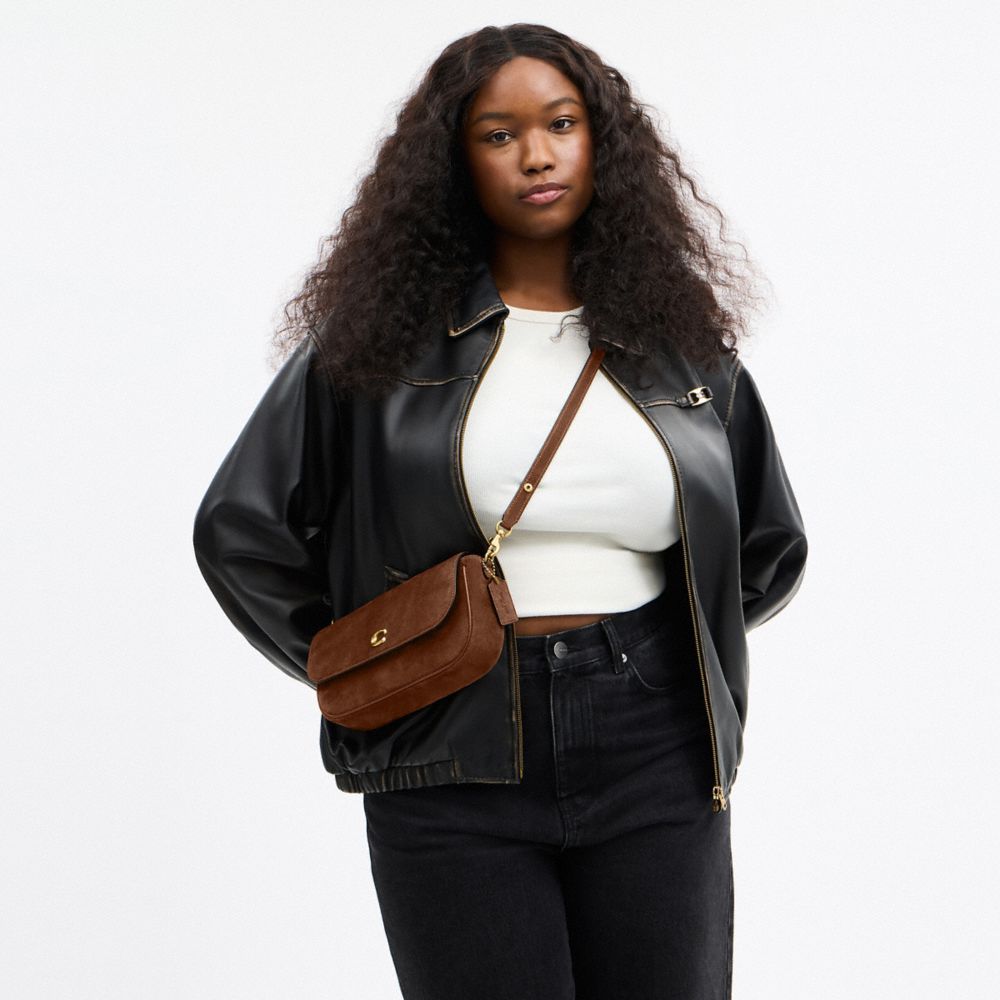 Coach Brook Flap Chain Bag