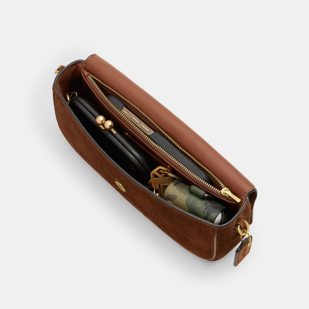 Coach Brook Flap Chain Bag