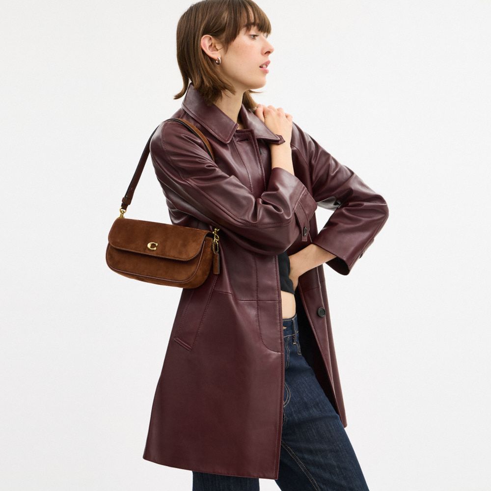 Coach Brook Flap Chain Bag