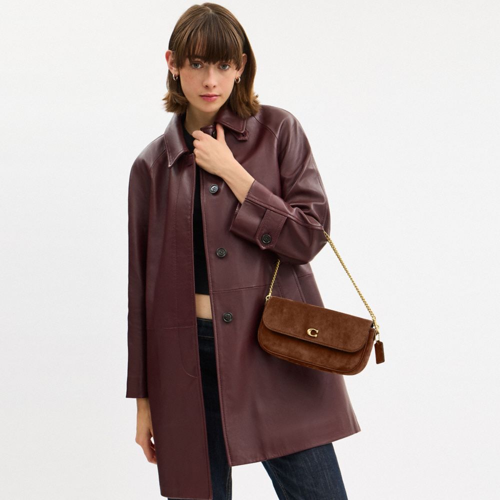 Coach Brook Flap Chain Bag