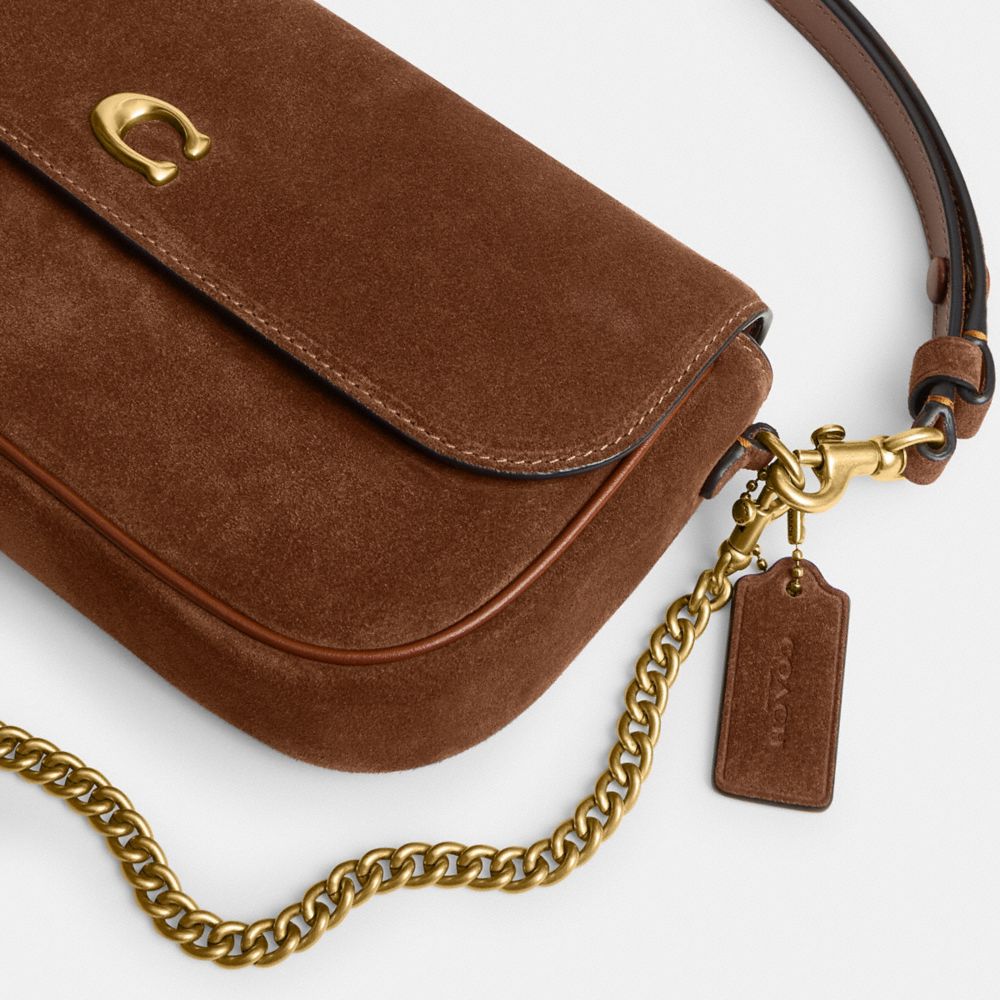 Coach Brook Flap Chain Bag