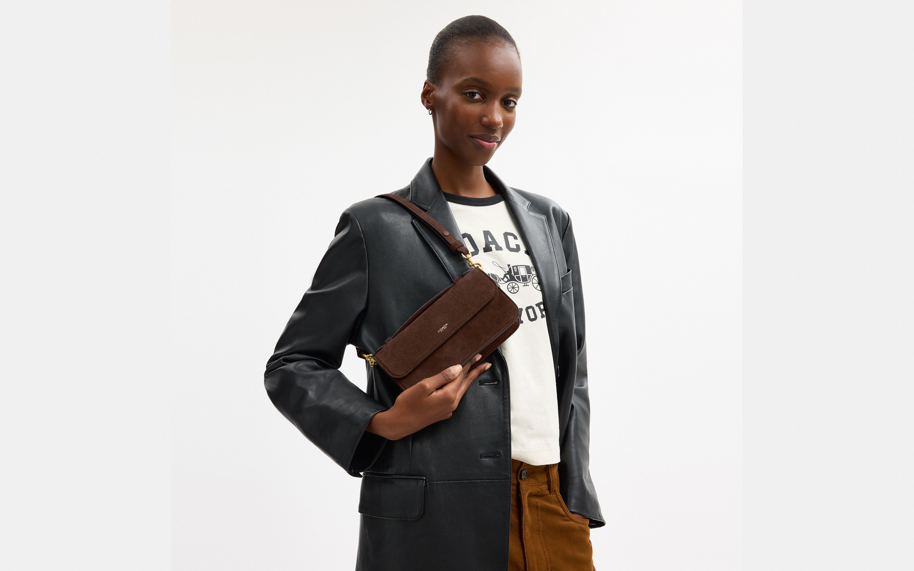 New York Elora Top Handle Crossbody Bag