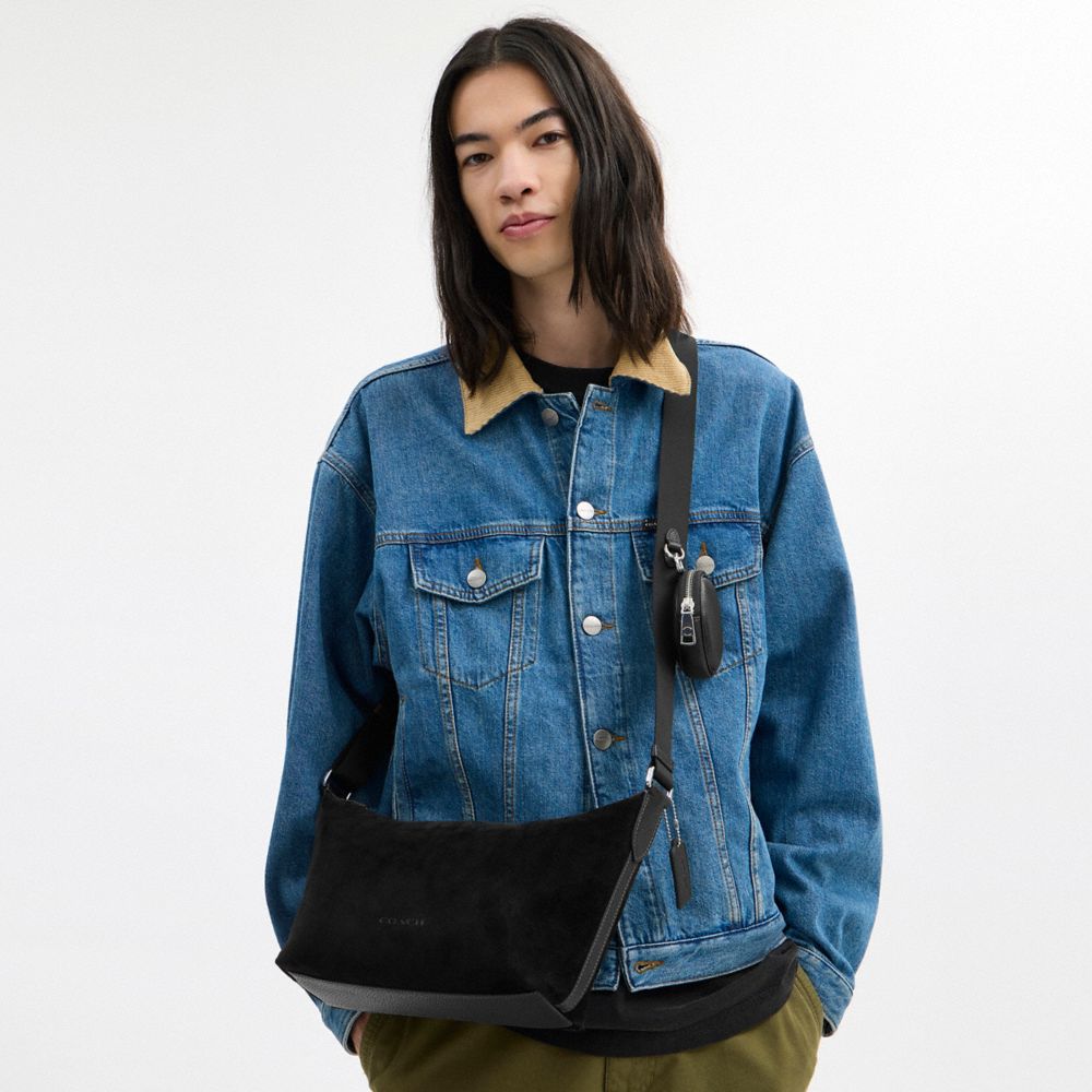 COACH®,Small Finn Crossbody Bag With Pouch,,Detail View