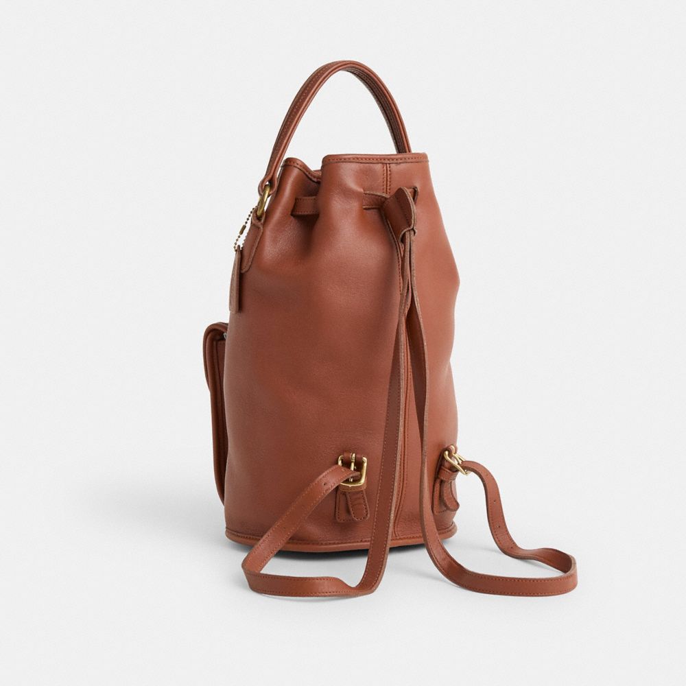 COACH®,Vintage Classic Handle Backpack,,Angle View