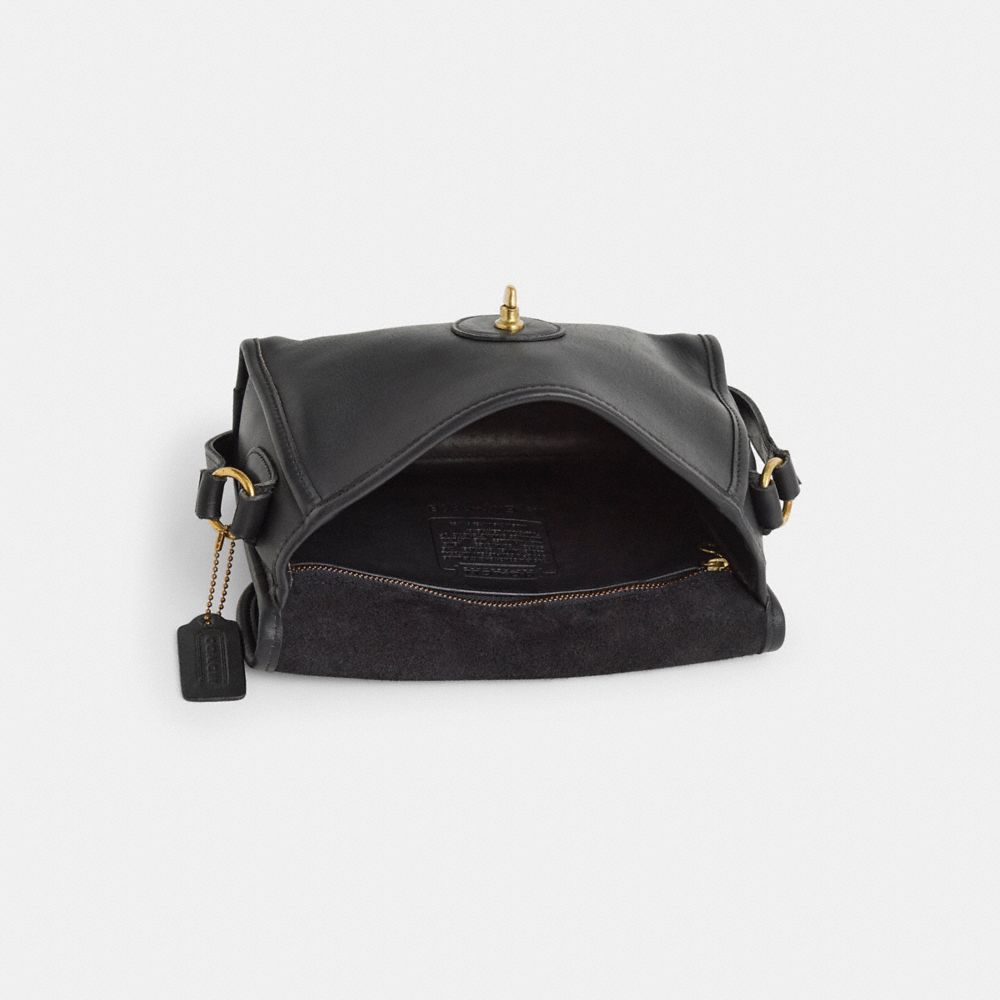 COACH®,Vintage Devon Bag,,Inside View,Top View