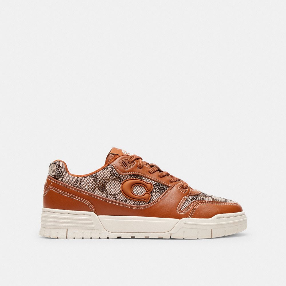 Coach Soho Sneaker In Crystal Signature Jacquard — фото 2