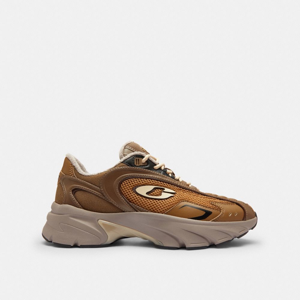 COACH®,ボルト ランナー スニーカー,スニーカー,ﾀﾞｰｸ ｽﾄｰﾝ ﾏﾙﾁ