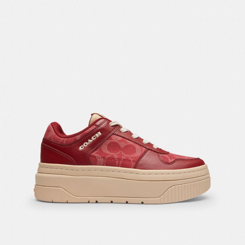 COACH®,Denim Rouge Multi,Angle View