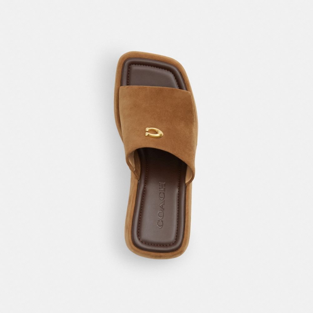 COACH®,Marie Platform Sandal,,Inside View,Top View