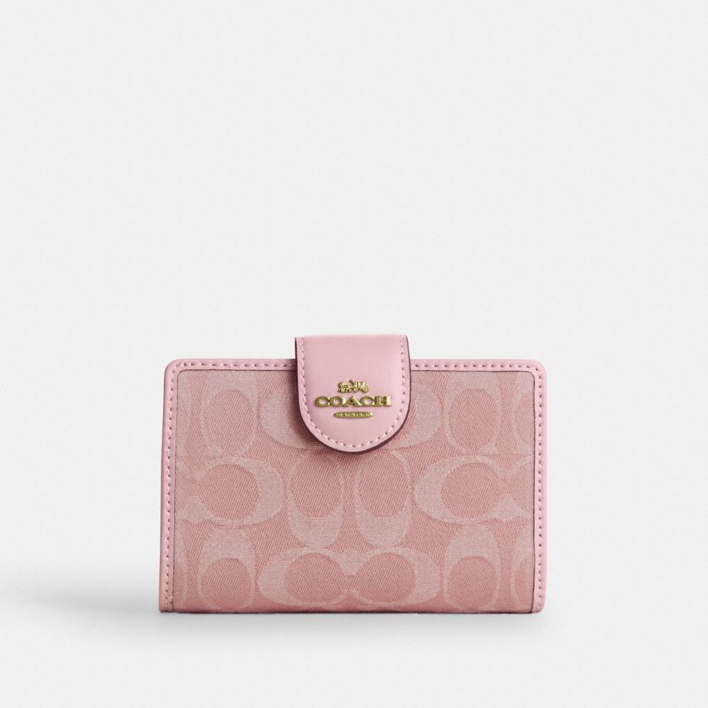 COACH®,Denim,Or/Rose Pâle,Front View