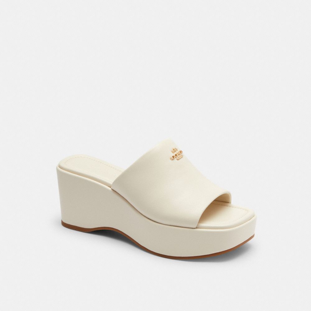 COACH®,フィービィー プラットフォーム サンダル,サンダル,ﾁｮｰｸ