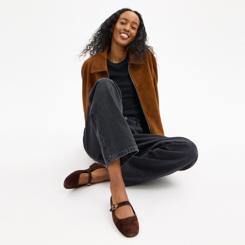 COACH®,C Rivet Mary Jane,,Detail View