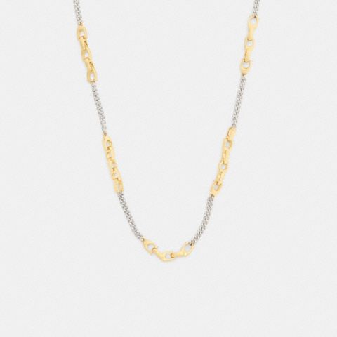 Coach Linked C Necklace