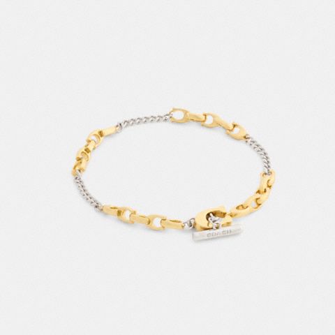 Coach Linked C Bracelet